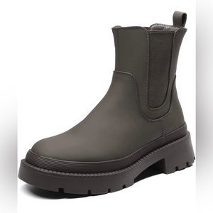 DREAM PAIRS Women's Chelsea Platform Boots Ankle Booties Shoes Size 6